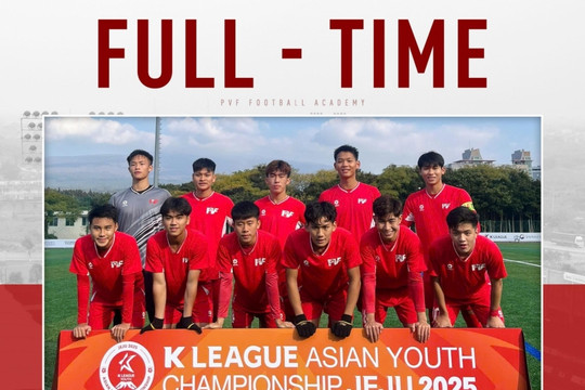 U18 PVF thắng đậm 5-1 trước đội Nhật, giành HCĐ tại Hàn Quốc