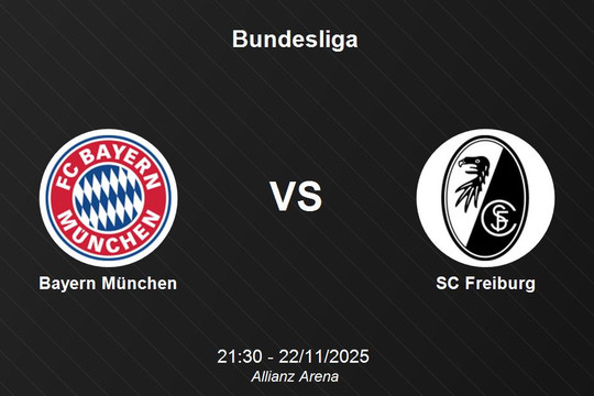 Nhận định Bayern München vs SC Freiburg - Bundesliga