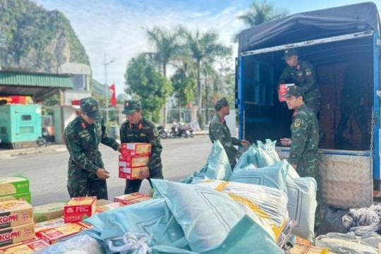 Quảng Ninh khẩn trương chi viện hỗ trợ nhân dân vùng lũ Lâm Đồng