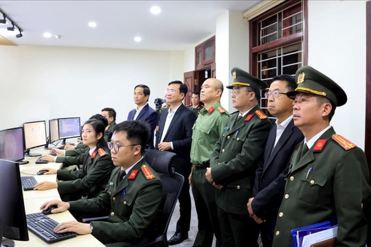 Số hóa quản lý nhà nước về an ninh, trật tự