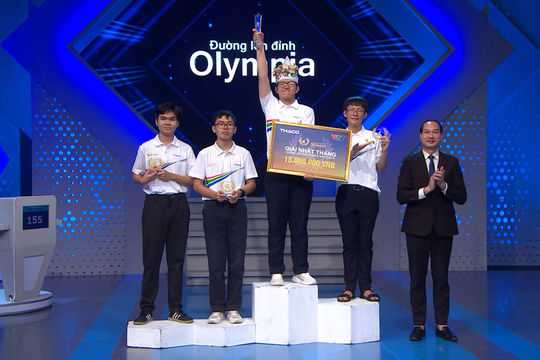 Olympia 26: Nam sinh Khánh Hòa giành vé đầu tiên vào thi Quý