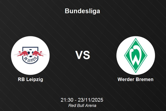 Nhận định RB Leipzig vs Werder Bremen - Bundesliga