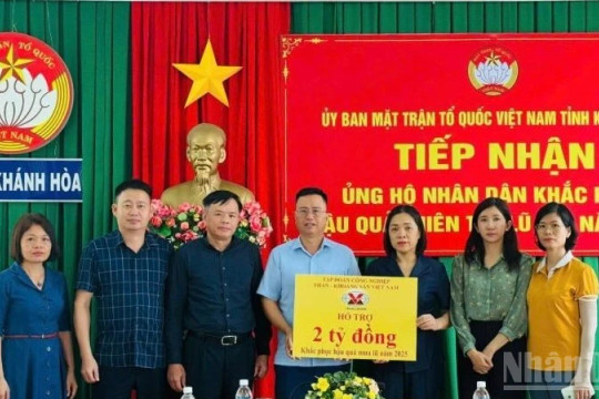 TKV hỗ trợ 12 tỷ đồng giúp các Link vào Tây Nguyên khắc phục hậu quả mưa lũ