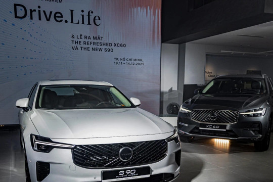 Volvo S90 và XC60 bản nâng cấp có giá khởi điểm từ 2,3 tỷ đồng