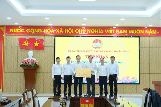 TKV hỗ trợ 5 tỷ đồng giúp Lâm Đồng khắc phục hậu quả mưa lũ