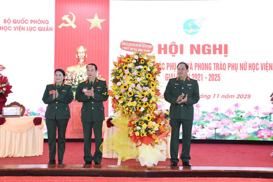 Phong trào phụ nữ Học viện Lục quân giai đoạn 2021 - 2025 đạt nhiều dấu ấn nổi bật