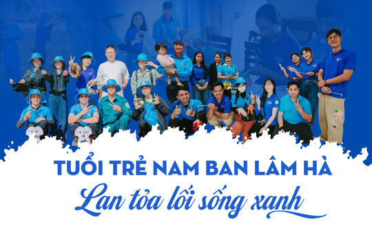 Tuổi trẻ Nam Ban Lâm Hà lan toả lối sống xanh