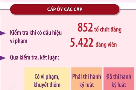 Tổng kết công tác kiểm tra, giám sát và thi hành kỷ luật Đảng năm 2025