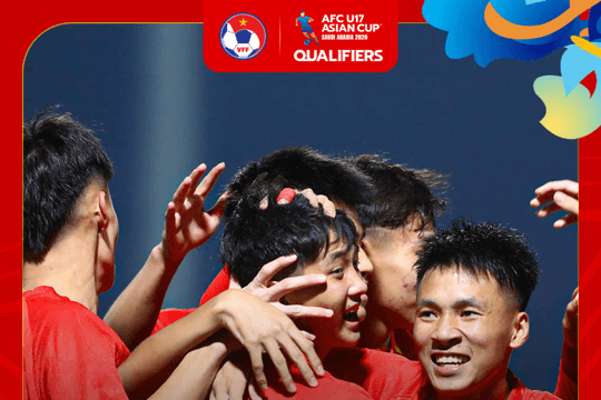 U17 Việt Nam thắng 14-0, lập kỷ lục tại vòng loại châu Á