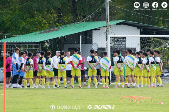 U22 Lào gửi lời thách thức tới Việt Nam trước thềm SEA Games 33