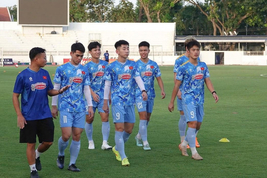 U22 Việt Nam đến Thái Lan sớm, tăng tốc cho SEA Games 33
