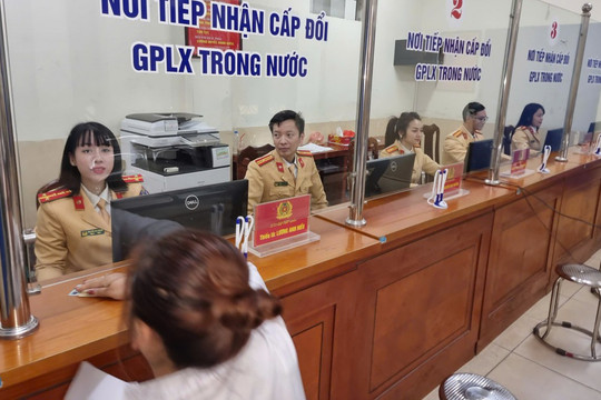 Dự kiến giảm thời gian cấp giấy phép lái xe