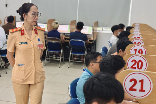 Đề xuất quy định không đạt sát hạch lý thuyết thì không được sát hạch thực hành lái xe trong hình