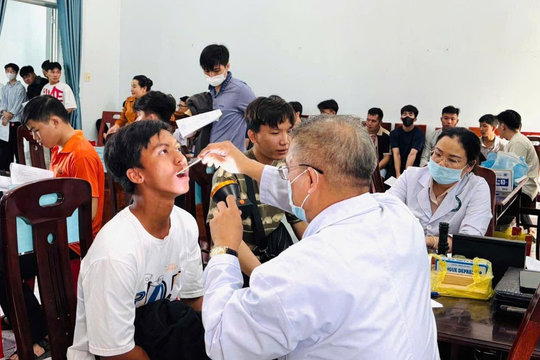 Sơn Mỹ tuyển chọn thanh niên nhập ngũ năm 2026