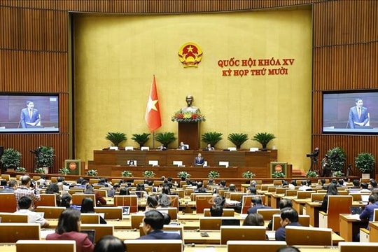 Thông cáo báo chí số 29 Kỳ họp thứ 10, Quốc hội khóa XV