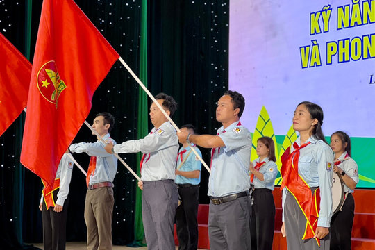 Hơn 200 giáo viên, cán bộ phụ trách được trang bị kỹ năng công tác Đội