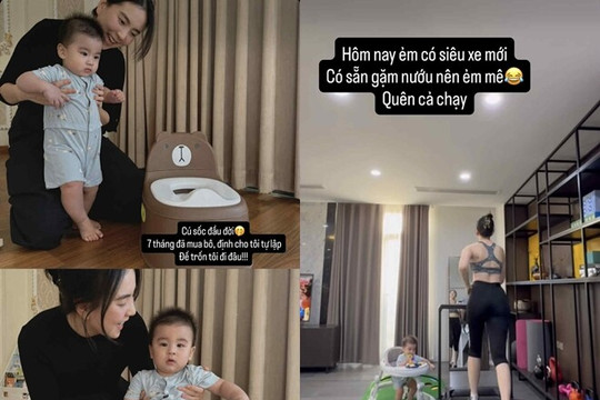 MC Mai Ngọc chia sẻ về con trai và hành trình lấy lại vóc dáng