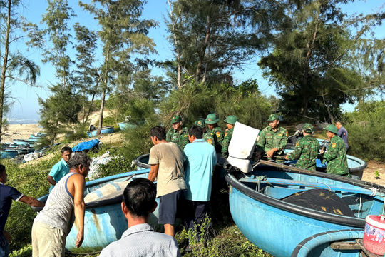 Biên phòng Lâm Đồng chủ động ứng phó bão số 15