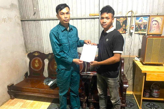 Quảng Sơn hoàn thành phát lệnh gọi khám sức khỏe nghĩa vụ quân sự