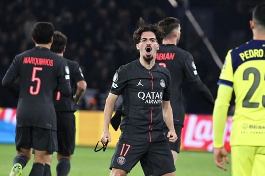 Vitinha lập hat-trick, PSG thắng Tottenham 5-3 nghẹt thở