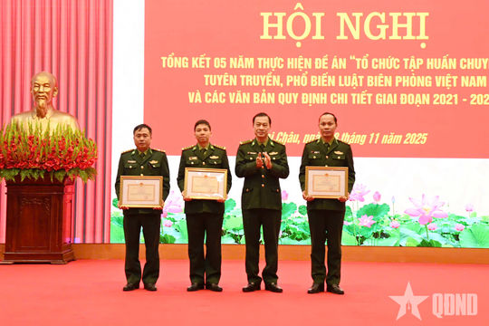 Bộ đội Biên phòng Lai Châu tổ chức hiệu quả tuyên truyền, phổ biến Luật Biên phòng Việt Nam