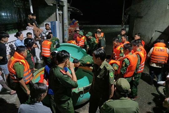 Liên Hương di dời 200 hộ dân khu vực ven biển đến nơi an toàn