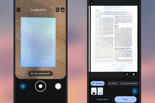 Mẹo quét tài liệu thành file PDF miễn phí bằng Google Drive