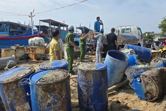 Phú Quý ước thiệt hại hơn 2 tỷ đồng do bão số 15