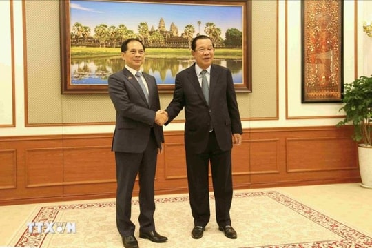Tăng cường quan hệ láng giềng tốt đẹp giữa Việt Nam và Campuchia