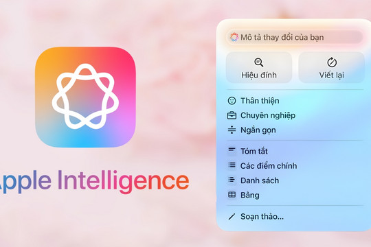 Mẹo dùng công cụ viết của Apple Intelligence trên iPhone
