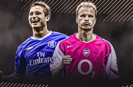 Đội hình huyền thoại Arsenal-Chelsea: Cuộc chiến của những vì sao