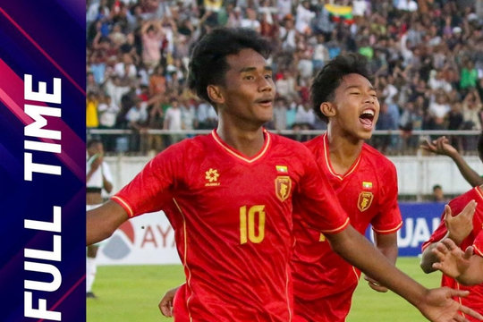 U17 Myanmar gây chấn động vòng loại châu Á với 3 trận toàn thắng