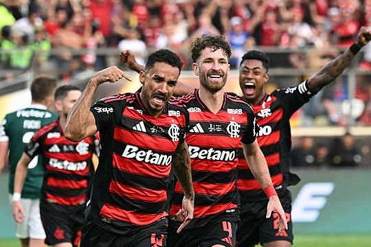 Flamengo hạ Palmeiras 1-0, đăng quang Copa Libertadores 2025