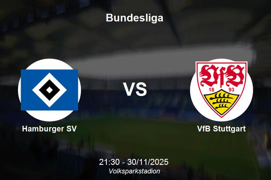 Nhận định Hamburger SV vs VfB Stuttgart - Bundesliga