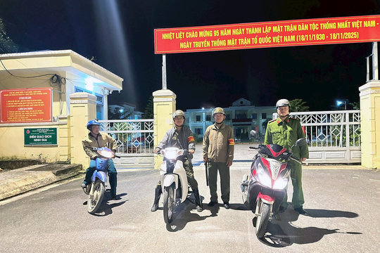Phát huy sức mạnh toàn dân bảo vệ an ninh trật tự ở Ninh Gia