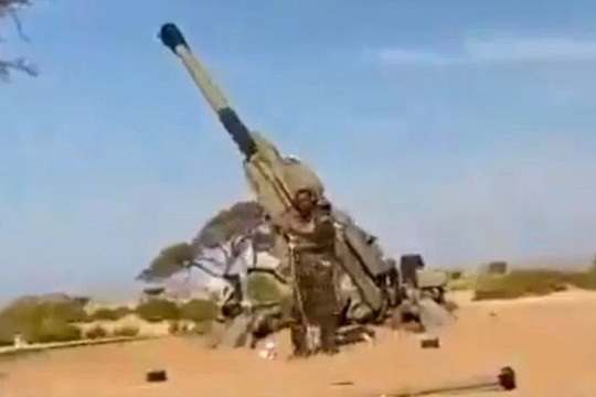 Pháo 155 mm AH4 của Trung Quốc xuất hiện tại Yemen