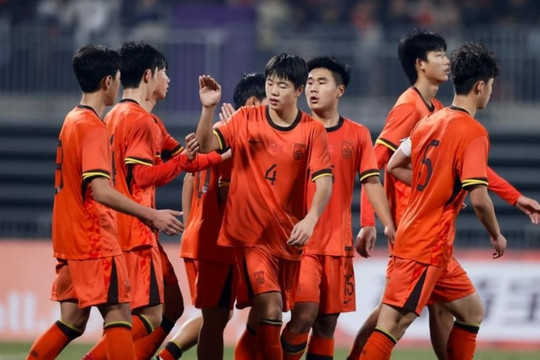 U17 Trung Quốc gây ấn tượng mạnh: Ghi 42 bàn, giữ sạch lưới