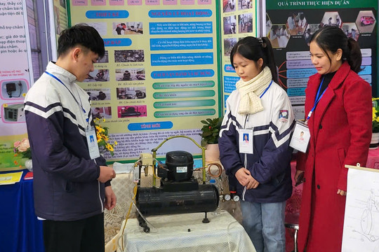 Thi nghiên cứu KHKT dành cho học sinh trung học: Công khai dự án, điều chỉnh cách tính số lượng dự án dự thi