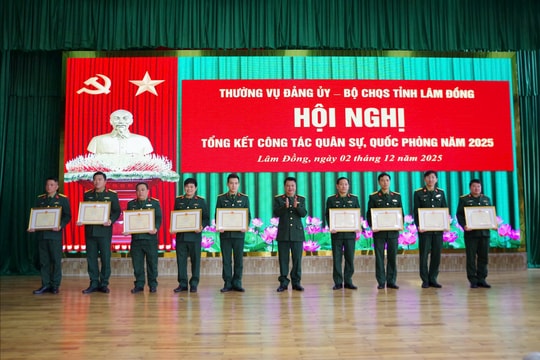 Bộ CHQS tỉnh Lâm Đồng sẵn sàng chiến đấu, nâng cao chất lượng huấn luyện