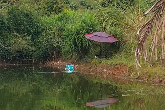 Phát hiện thanh niên đi câu cá tử vong dưới hồ