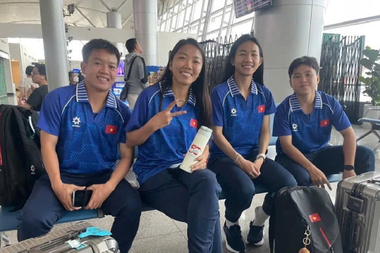 Đội tuyển nữ Việt Nam lên đường sang Thái Lan, sẵn sàng bảo vệ HCV SEA Games