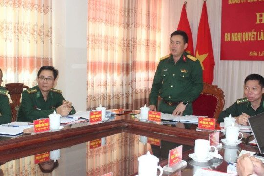 Đảng ủy Bộ đội Biên phòng tỉnh Đắk Lắk ra nghị quyết lãnh đạo thực hiện nhiệm vụ năm 2026