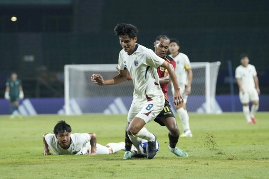 U22 Thái Lan vs U22 Đông Timor: 'Voi chiến' thị uy sức mạnh