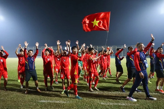 VFF thưởng 600 triệu cho U17 Việt Nam sau kỳ tích 30-0