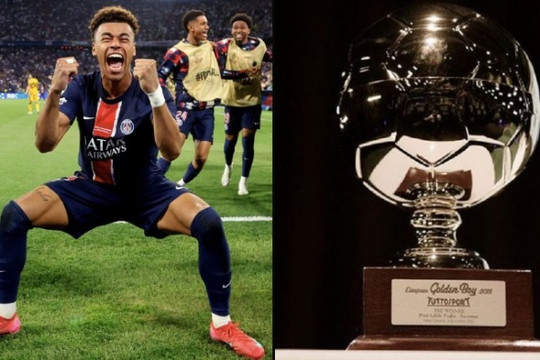 Desire Doue đoạt Golden Boy 2025 sau mùa giải lịch sử