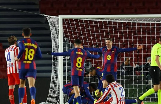 Barcelona 3-1 Atletico: Màn ngược dòng bản lĩnh tại Camp Nou