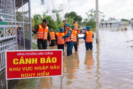 Lâm Đồng: Phường Hàm Thắng di dời khoảng 1.500 hộ dân ra khỏi vùng ngập
