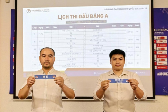 Giải U19 Quốc gia 2025/26: Dàn sao trẻ U17 Việt Nam sẵn sàng tranh tài