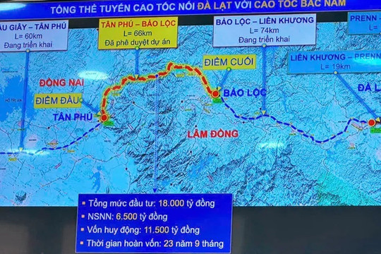 Cao tốc Tân Phú - Bảo Lộc: Sơn Hải đầu tư gần 14.500 tỷ đồng