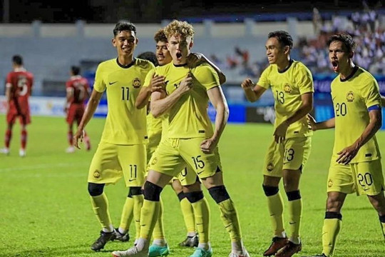 U22 Malaysia mất sao nhập tịch chủ lực tại SEA Games 33